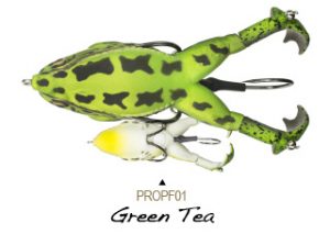 Lunkerhunt Prop Frog Green Tea