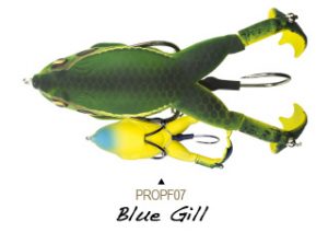 Lunkerhunt Prop Frog Blue Gill